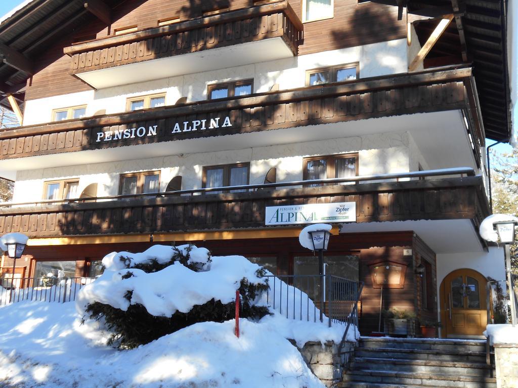 Pension Alpina Silz Exterior photo