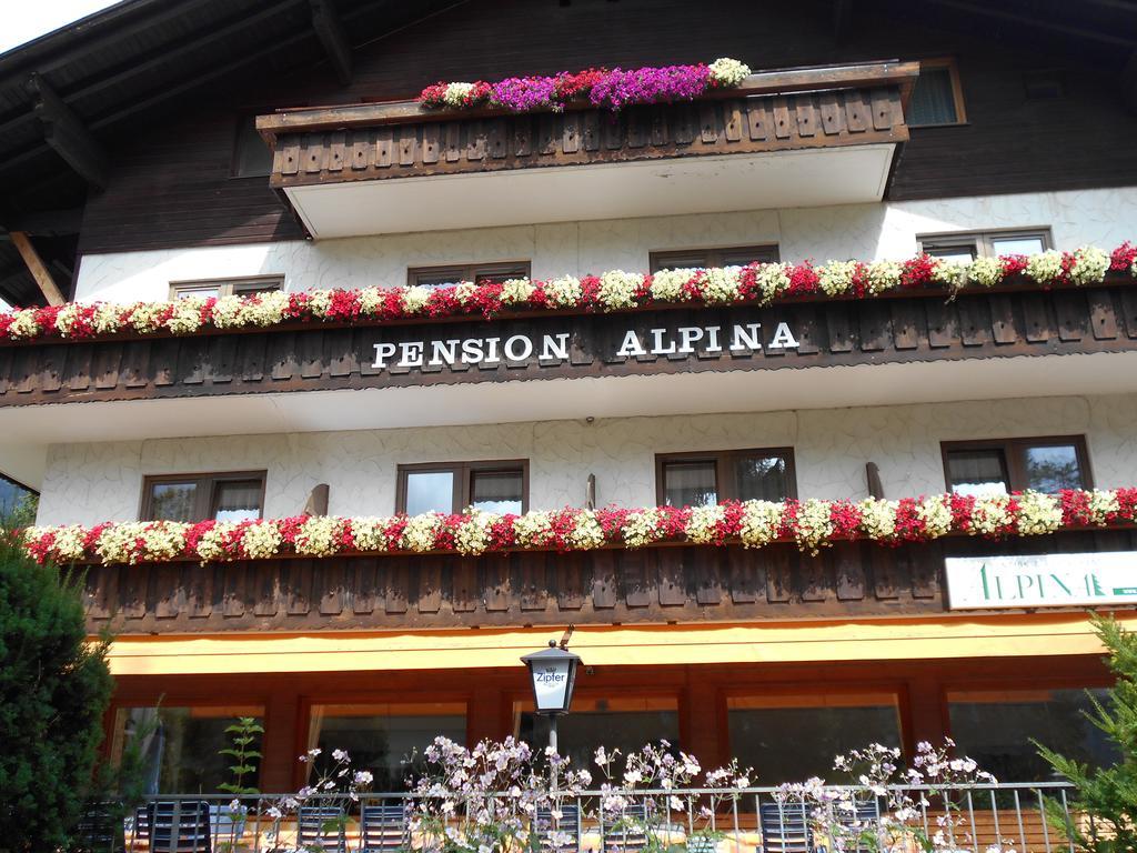 Pension Alpina Silz Exterior photo